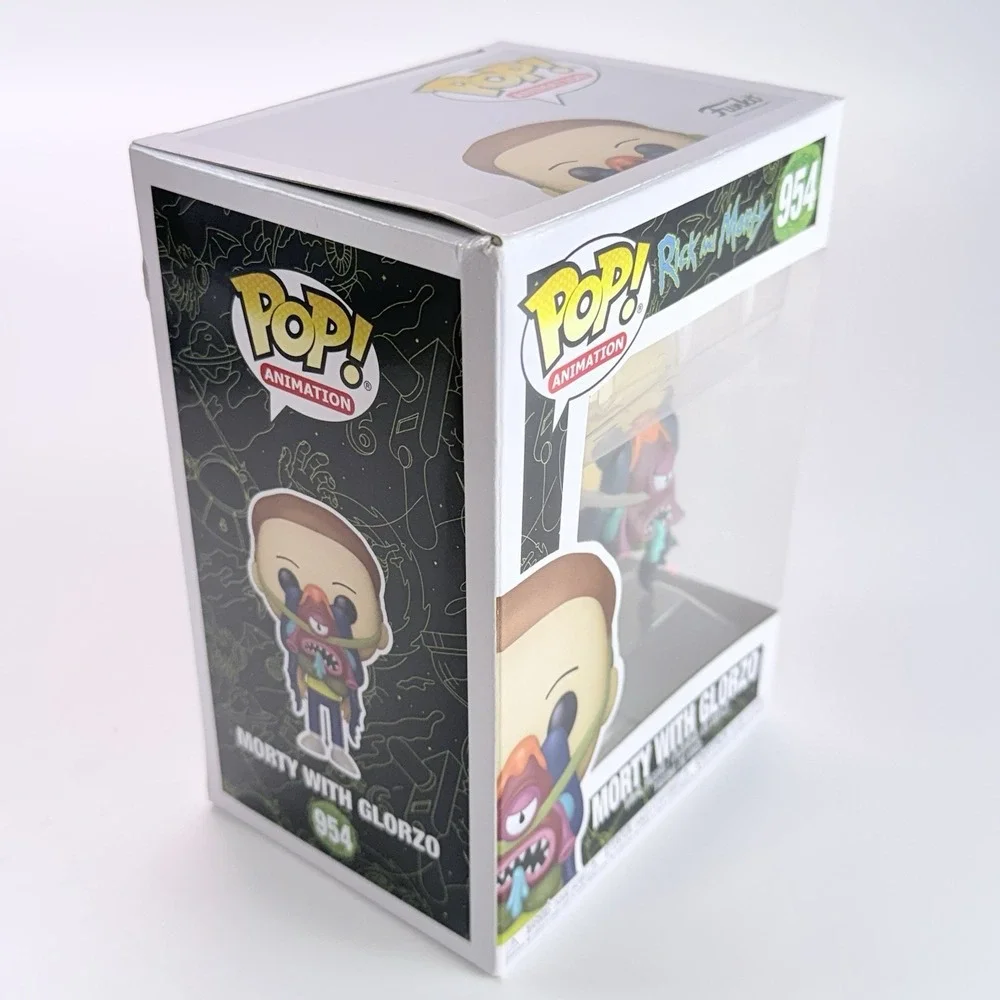 Funko Pop! Animation‎ Rick And Morty 954 Morty With Glorzo Vinyl Figure